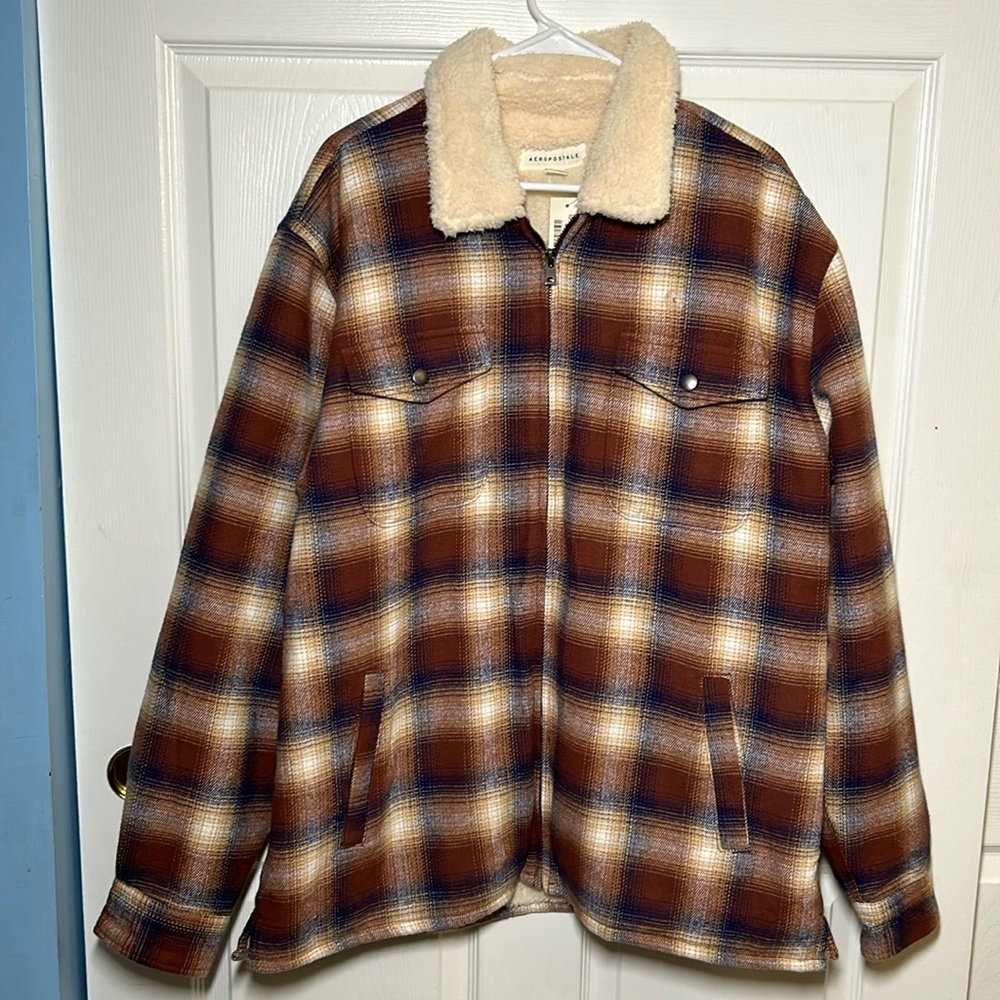 Flannel Fleece Aeropostale Fall/Winter Jacket